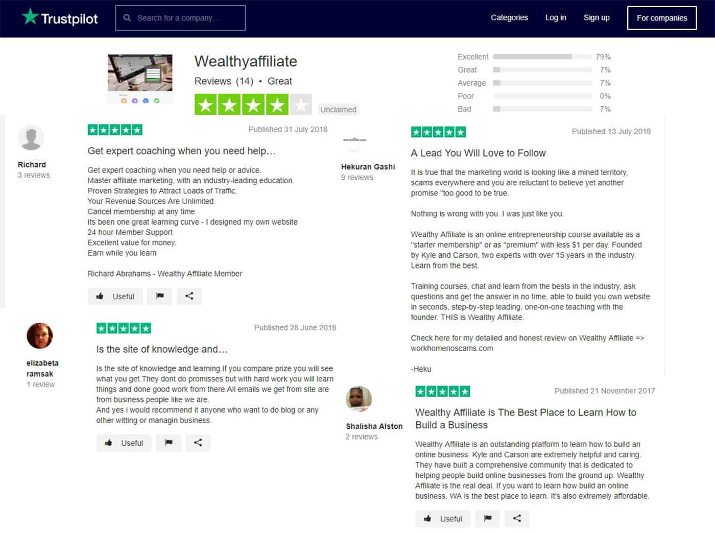 Wealthy-Affiliate-TrustPilot-Review Wealthy Affiliate TrustPilot Review